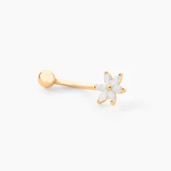 Piercing Elpis Or Jaune Oxyde De Zirconium