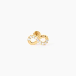Piercing Erland Or Jaune Oxyde De Zirconium