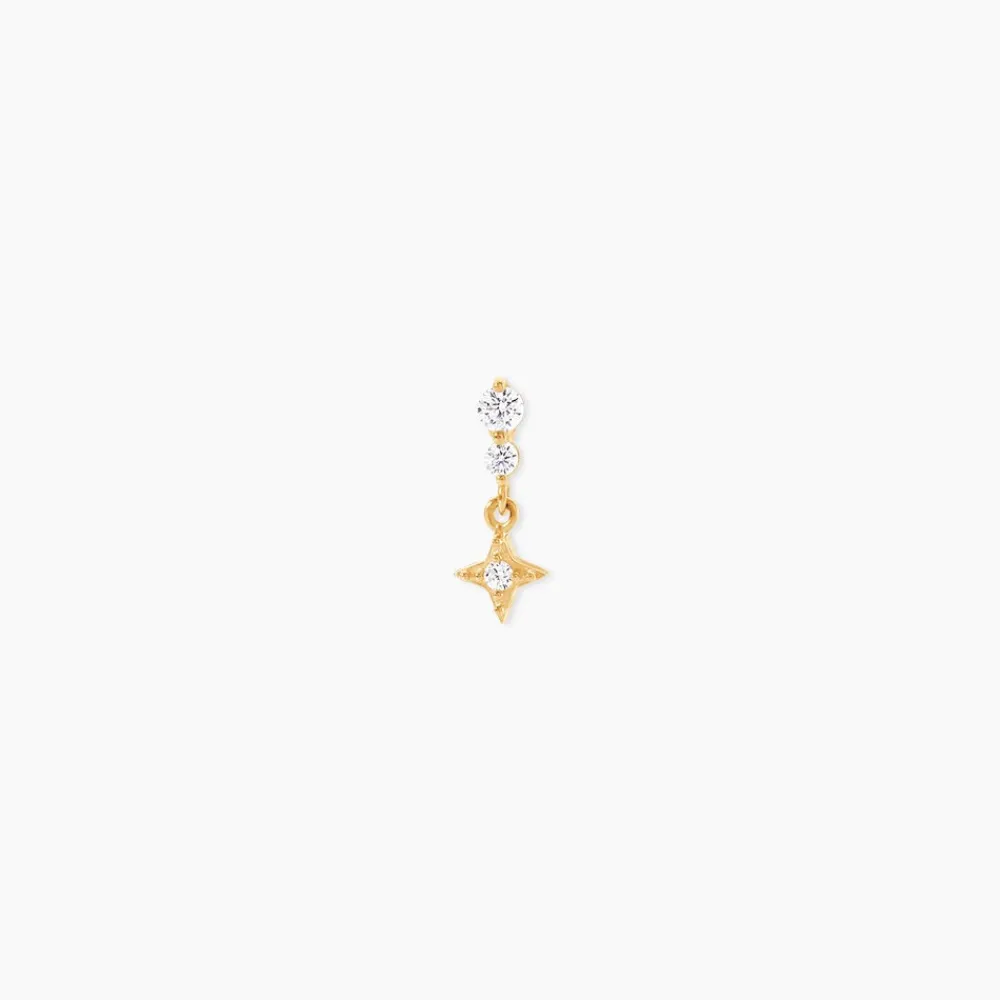 Piercing Gualter Or Jaune Oxyde De Zirconium|Marc Orian New