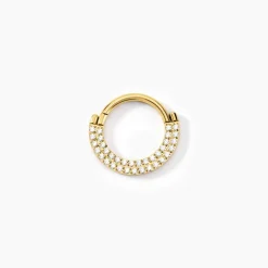 Piercing Septum Bettris Acier Jaune Oxyde De Zirconium