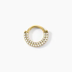 Piercing Septum Bettris Acier Jaune Oxyde De Zirconium|Marc Orian Clearance