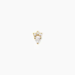 Piercing Soelia Or Jaune Oxyde De Zirconium