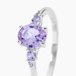 Solitaire Accompagne Argent Rainbow Oxyde De Zirconium|Marc Orian Clearance
