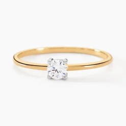Solitaire Or Jaune Philys Oxyde De Zirconium|Marc Orian New