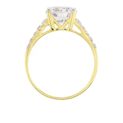 Solitaire Terese Or Jaune Oxyde De Zirconium|Marc Orian Clearance